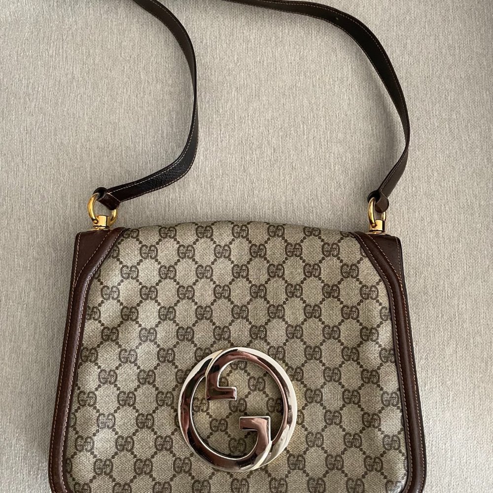 Vintage Gucci Blondie flap bag from the 70s - Picture 3 of 12